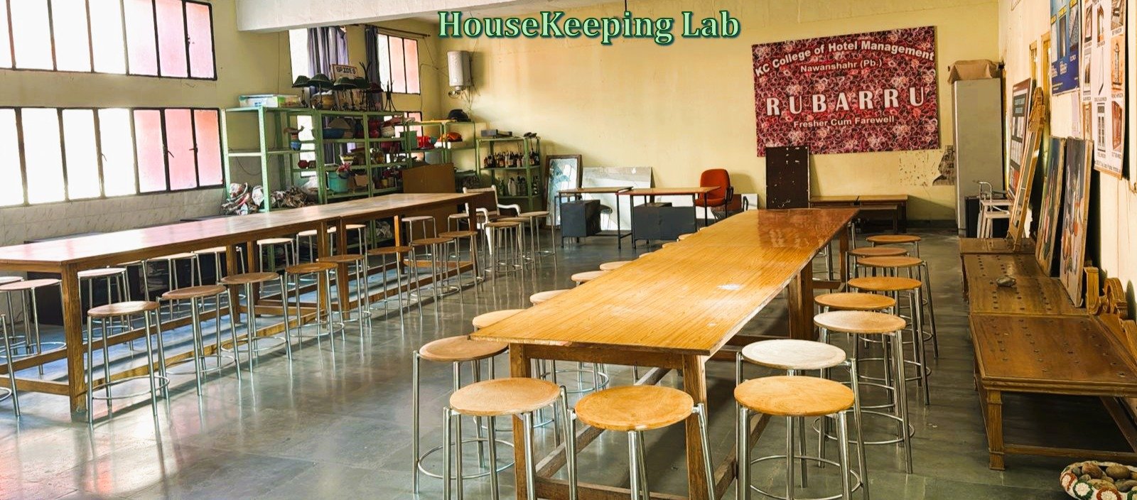 Training Housekeeping Lab